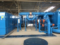 Waste water treament facility, Zhanaozen, Mangistau region