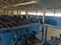 Waste water treament facility, Zhanaozen, Mangistau region